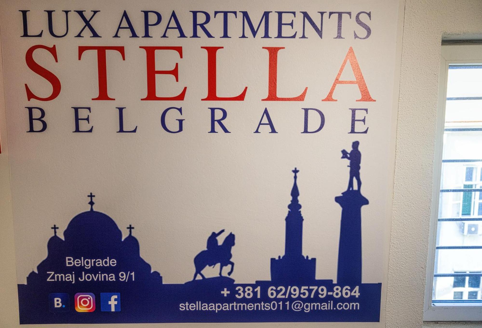 Stella Apartments بلغراد المظهر الخارجي الصورة